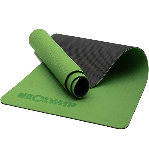 NEOLYMP Premium Yoga Matte - Sportmatte - Yogamatte für Intensive Workouts - Yoga, Pilates Matte & Gymnastikmatte - Turnmatte - Fitnessmatte - Trainingsmatte