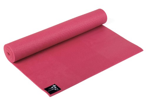 Yogistar Yogamatte Basic - rutschfest - Power Red